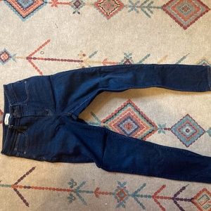 Madewell Curvy High Rise Skinny Jeans Orland Wash- Tencil blend